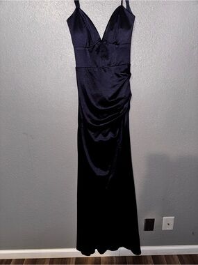 Windsor | Dresses | Lola Formal High Slit Glitzy Glitter Dress | Poshmark